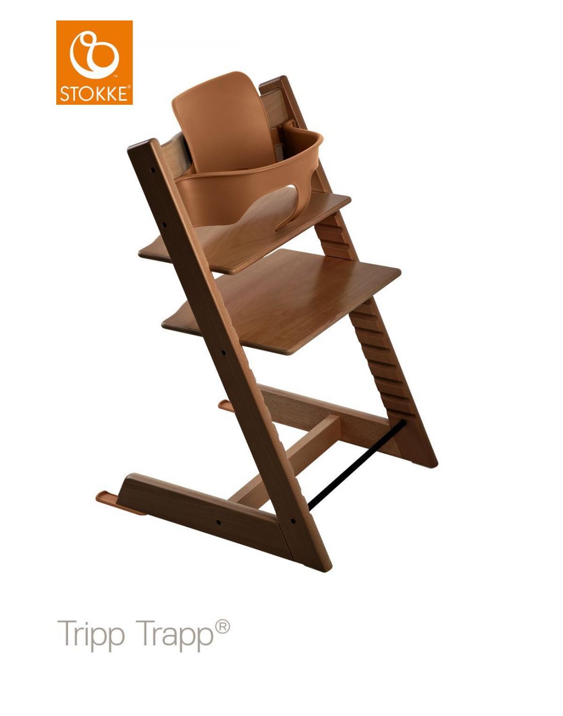 Baby Set Stokke Για TRIPP TRAPP Walnut Brown