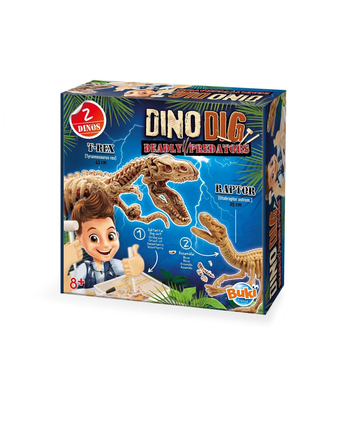 Παιχνίδι Buki Ανασκαφή Δεινοσαύρου Mega Dino Γαιτανάκι