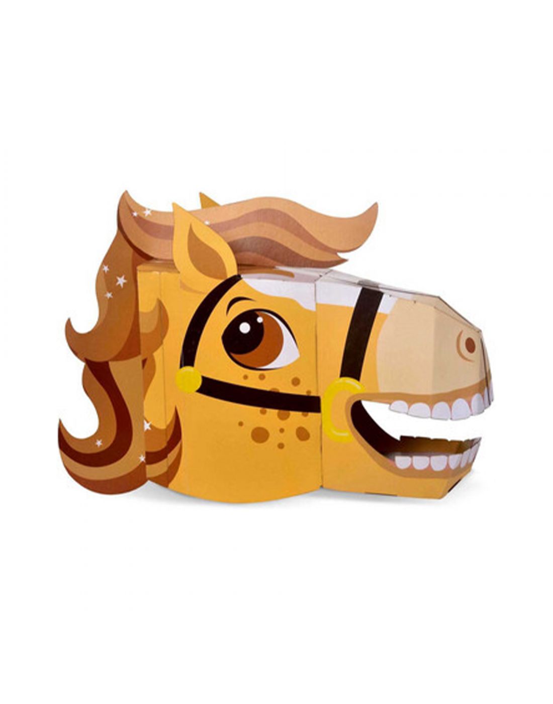 Παιδική Μάσκα Άλογο 3D Γαϊτανάκι