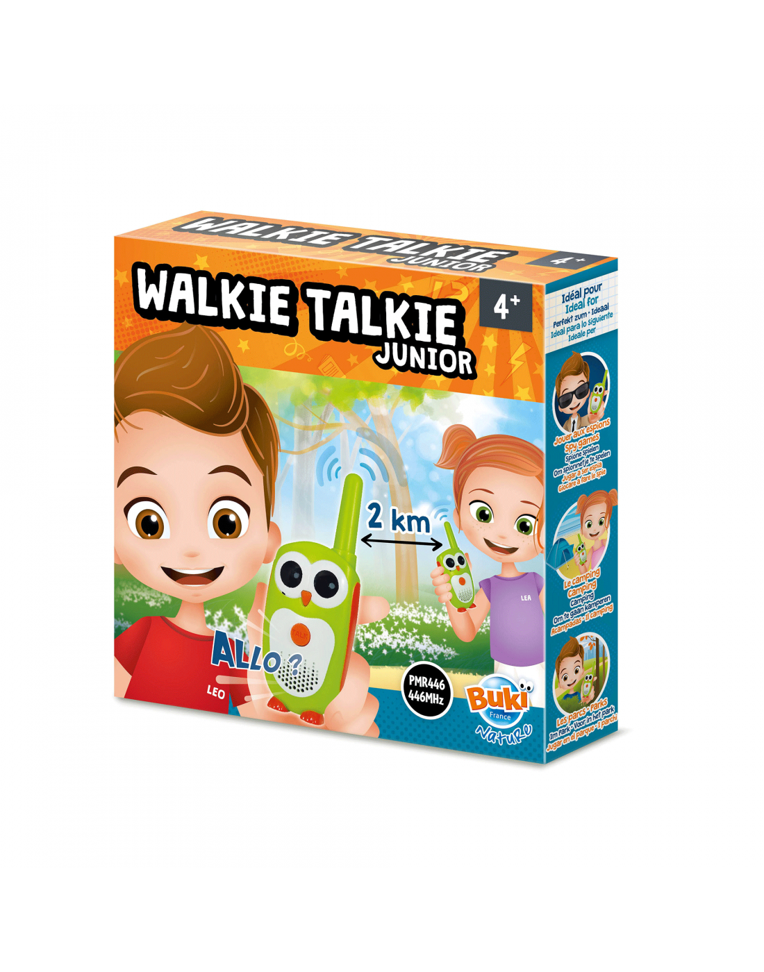 Παιχνίδι Walkie Talkie Junior 2km Γαϊτανάκι Buki