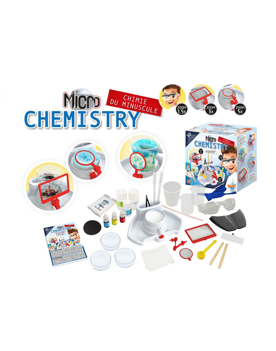 Παιχνίδι Μικροσκόπειο & Χημεία Γαϊτανάκι Buki