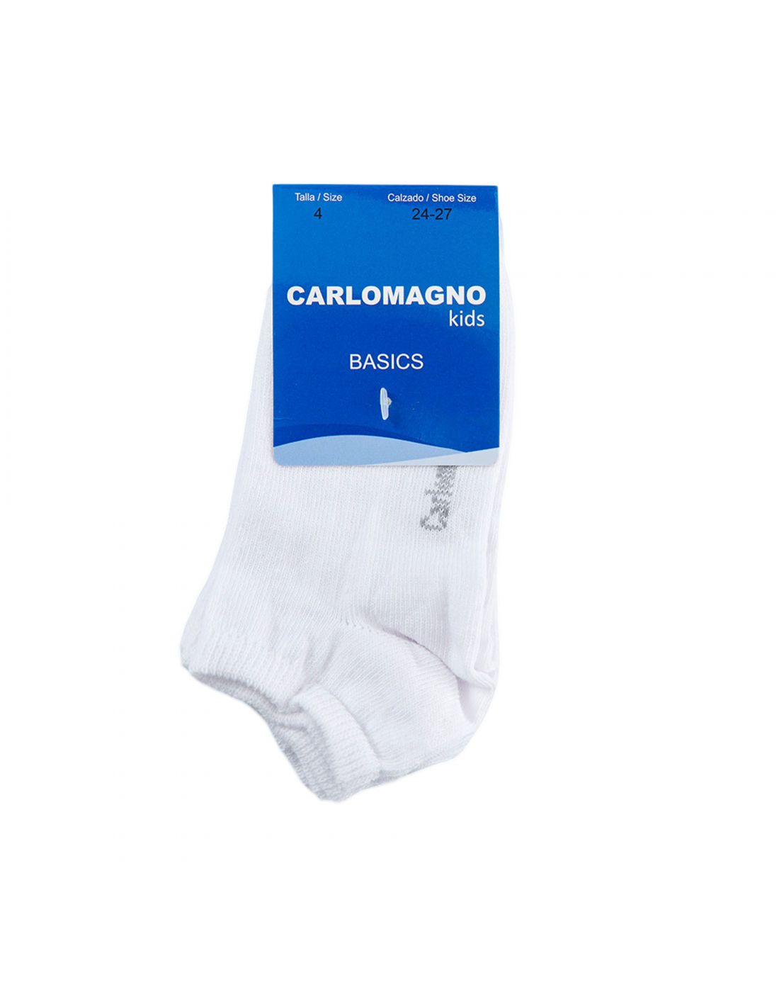 Carlo Magno Pack 3 Pairs Mini Plain Cotton