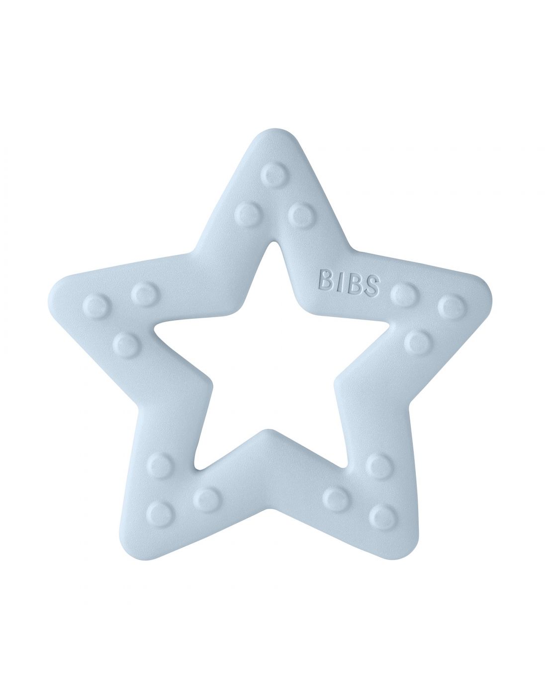 Βρεφικό Μασητικό-Κρίκος Οδοντοφυίας Αστέρι Baby Blue Bibs