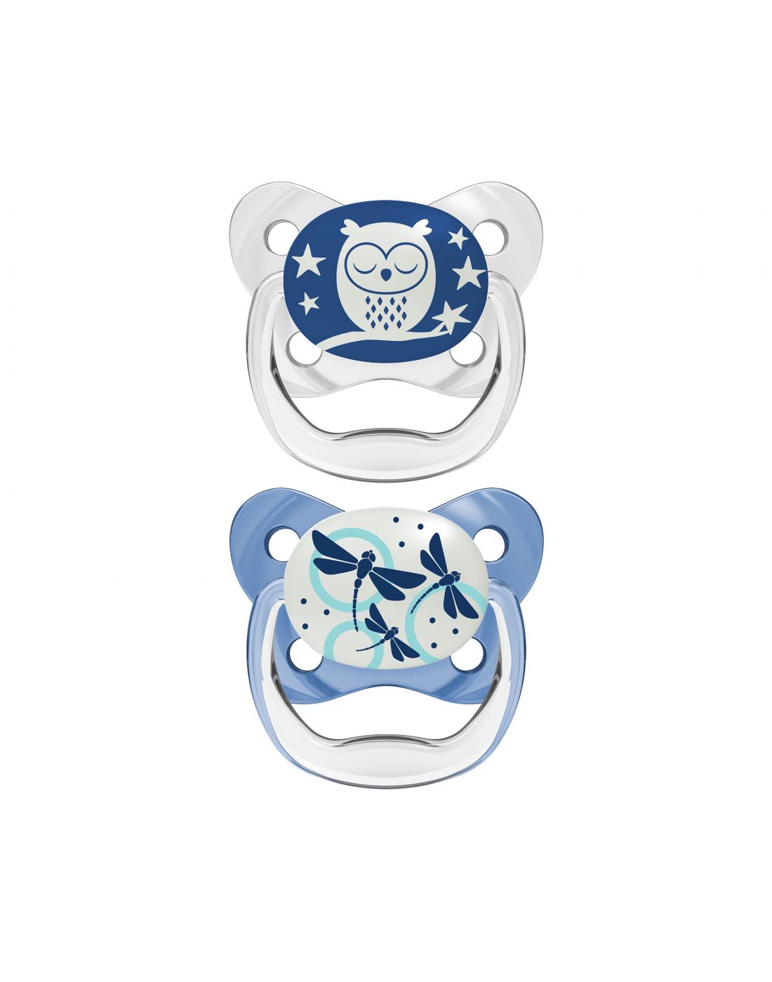 Dr.Brown's Night pacifier boys level 1, 0-6 months