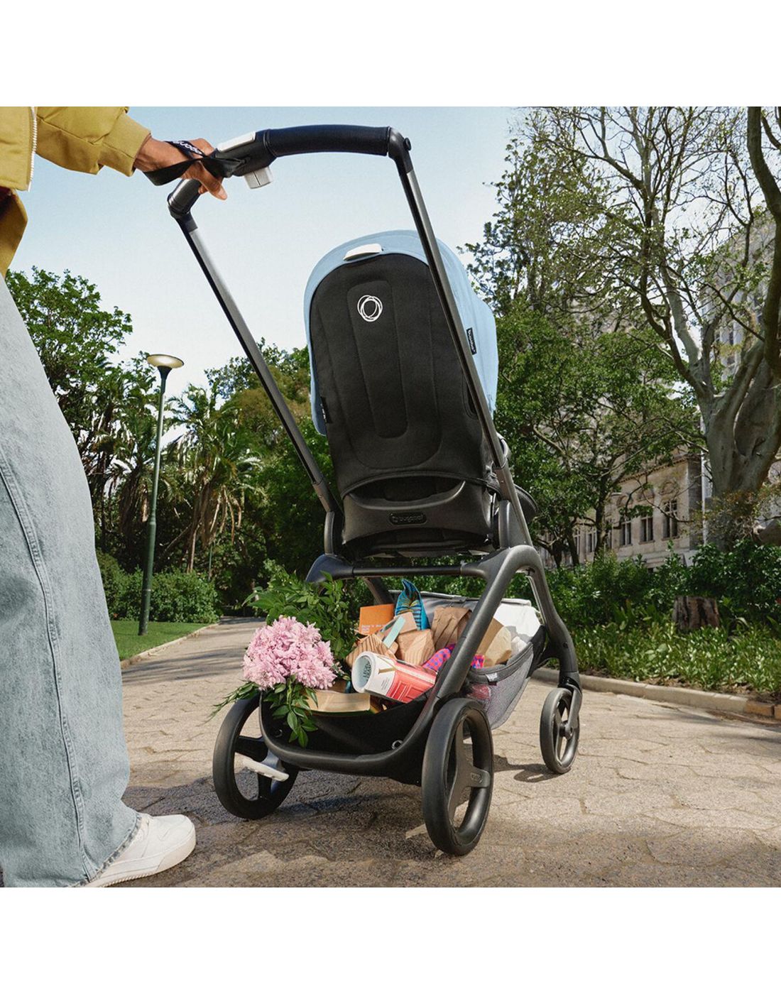 Bugaboo Dragonfly Stroller complete Black-Forest Green Bugaboo