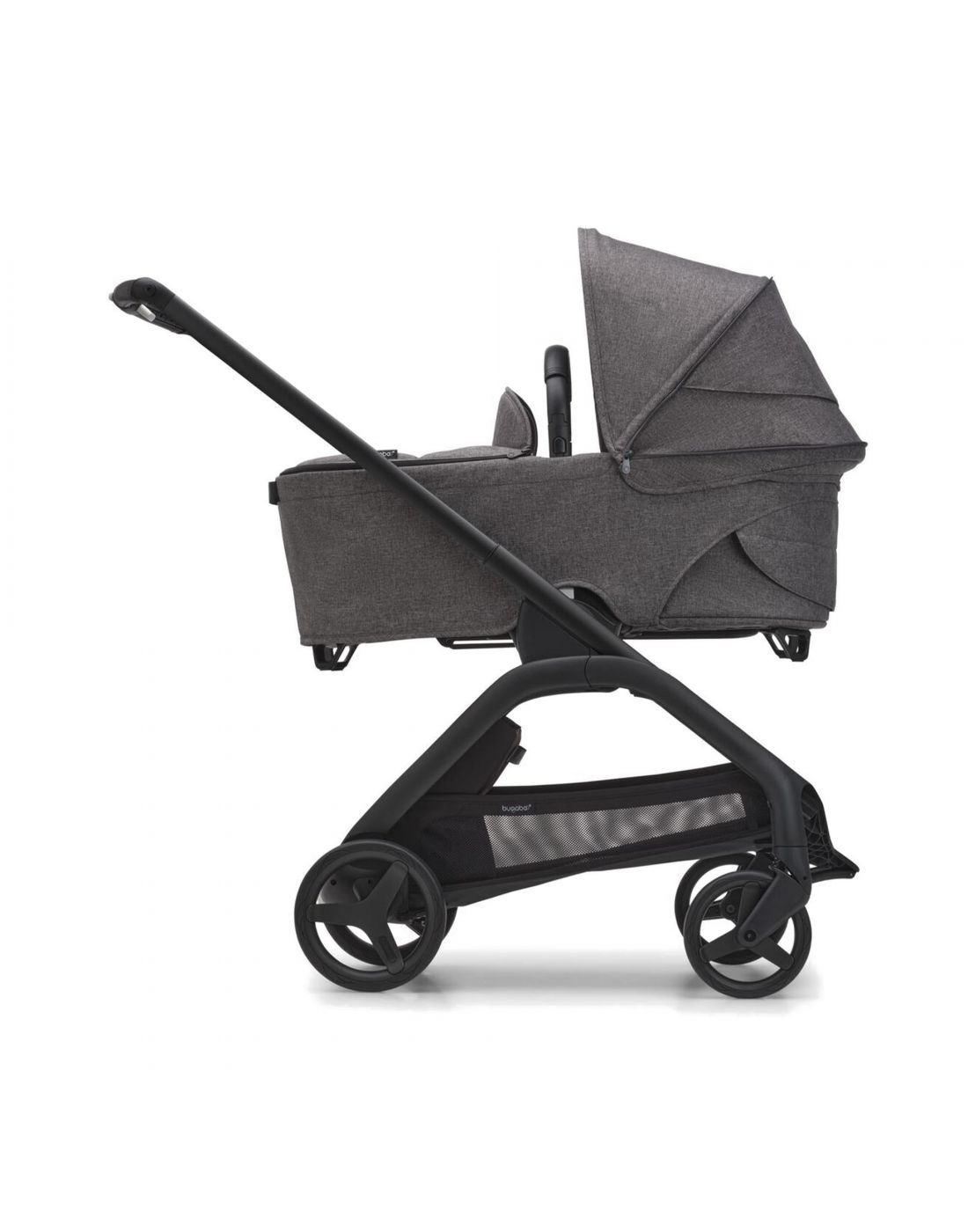 Bugaboo Dragonfly Carrycot complete Grey Melange