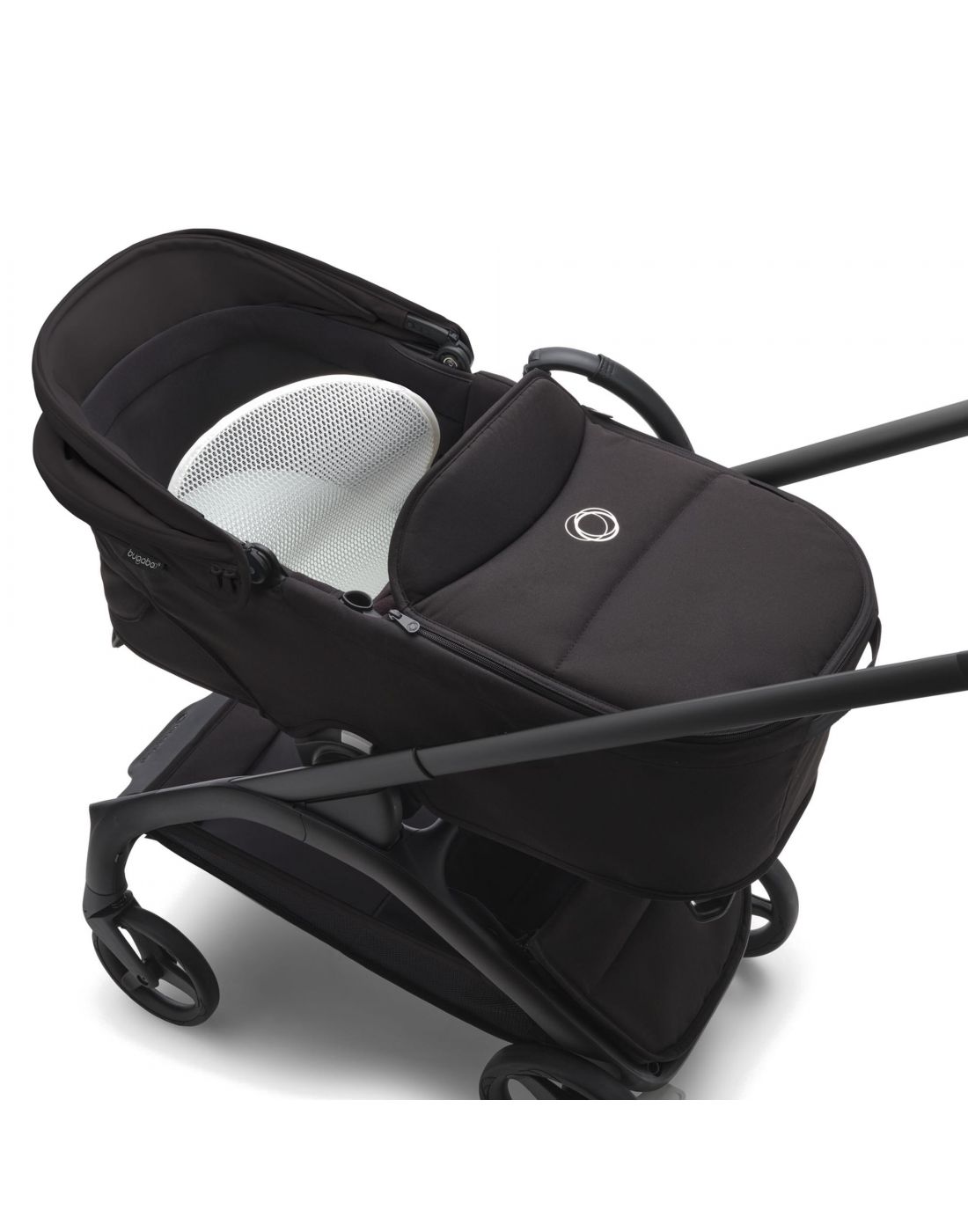 Bugaboo Dragonfly Carrycot complete Grey Melange