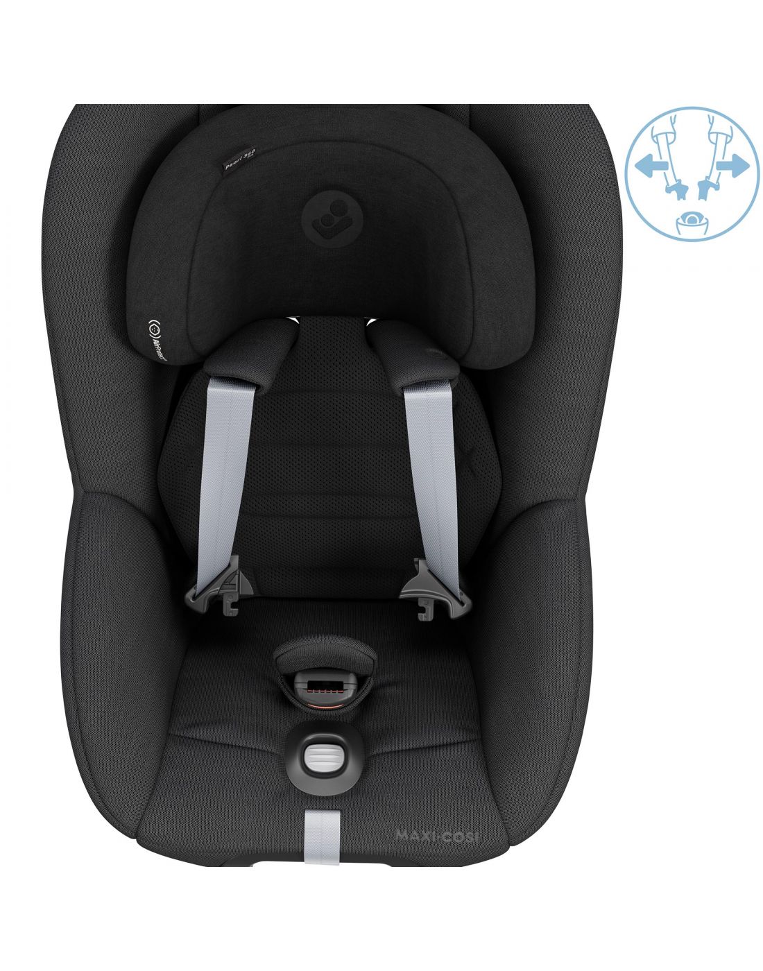 Maxi Cosi Kids Car Seat Pearl 360 PRO Authentic Black