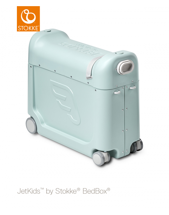 Βρεφική Bαλίτσα-Κρεβατάκι Ταξιδίου JetKids™ by Stokke® BedBox 2.0 Green Aurora