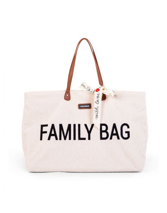 Childhome Family Bag Teddy OffWhite