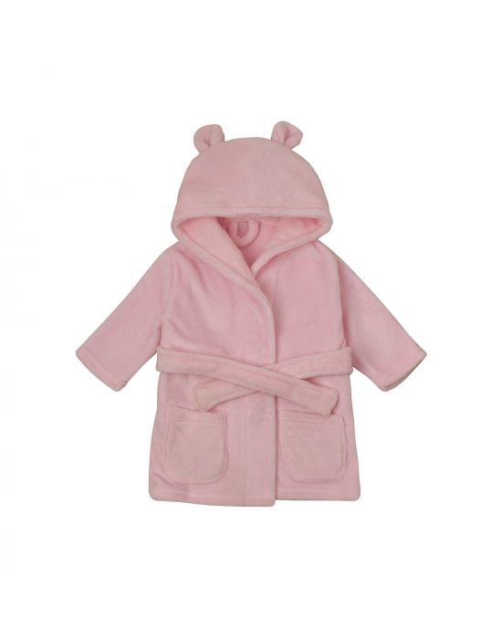  Bambino Babys First Dressing Gown - Pink 3-6 Months