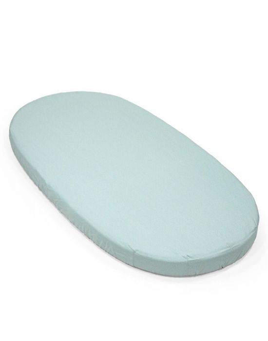 Stokke Sleepi Bed Fitted Sheet V3 Dots Sage