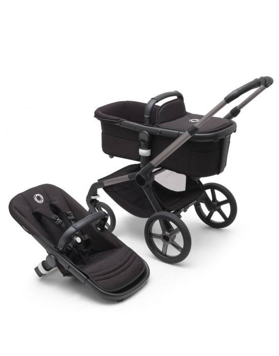 Bugaboo Kids Fox 5 base + style set G Graphite Midnight Black(without sun canopy)