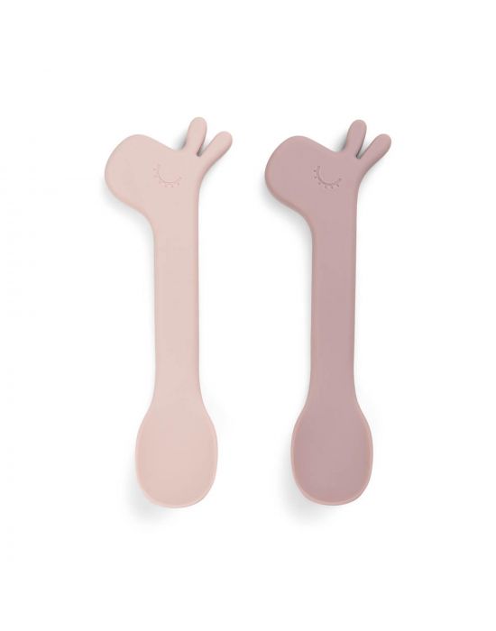 Done By Deer Silicone spoon 2-pack Lalee Powder
