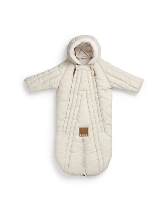 Elodie Baby Overall 0-6m Creamy White