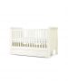 Mamas & Papas Adjustable Cot to Toddler Bed Sleigh WhiteWith Under-Bed Storage