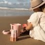 Παιδικό Παιχνίδι Σετ Σιλικόνης Κουβαδάκι Με Φτυαράκι και Καλούπια Pink Sunny Life