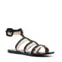 Manebi Gladiator Braided Sandals