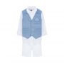 Lapin Baby Shirt, Vest & Bermuda Set