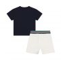 Karl Lagerfeld Print T-Shirt & Shorts Set