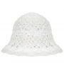 Βρεφικό  Ψάθινο Καπέλο Blanc