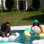 SunnyLife Pool Side Inflatable Beach Ball Pastel Gelato