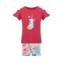 Lapin House Kids Print T-Shirt & Shorts Set