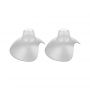 Dr.Brown's Nipple Shield, 2-Pack w/ Sterilizer Case, Size 2 (25 mm & up)
