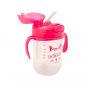    Dr.Brown's 270 ml Baby's First Straw Cup w/ Handles - Pink (6m+)
