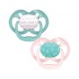 Dr.Brown's Advantage Pacifier - Stage 2, Pink Airplanes, 2-Pack 6-18M