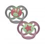 Dr.Brown's Advantage Pacifier - Stage 2, Glow in the Dark - Pink, 2-Pack --6-18Μ