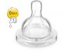 Philips-Avent Baby 2pcs Silicone Nipples 1 Hole -  BPA Free