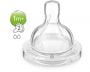 Philips-Avent Baby 2pcs Silicone Nipples 2 Hole -  BPA Free