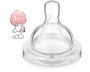 Philips-Avent Baby 2pcs Variable Flow Silicone Nipples - BPA Free