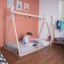 Childhome Kids Βedframe House TIPI Natural-White 70*140 cm