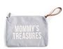 Childhome  Μommy Treasures Clutch Grey Off White