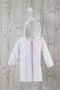 Mothertouch Baby Pink Bathrobe With Zipper No2