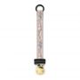 Elodie Details  Baby Pacifier Clip Faded Rose Bells