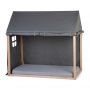 Childhome Kids Anthracite Cover For Bedframe House TIPI Natural 70*140