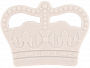 Nibbling Teether Crown Grey