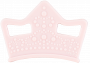 Nibbling Teether Royal Baby Pink