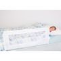 Παιδικό Προστατευτικό Κάγκελο Κρεβατιού DreamBaby White 110*50cm
