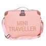 Childhome Mini Traveller Kids Suitcase Pink/Copper