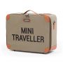 Childhome Mini Traveller Kids Suitcase Canvas Kaki