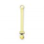 Elodie Details Baby Pacifier Clip Wood Sunny Day Yellow