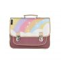 Caramel Schoolbag Medium 38cm Starry Rainbow