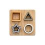 Bambino Kid Silicone and Bamboo Star Puzzle