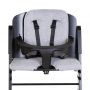 Childhome Evosit High Chair Cushion  Jersey Grey