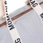 Τσάντα Αλλαγής Childhome Mommy Bag Sinature Canvas Off White