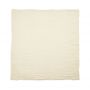 Elodie Crinkled Blanket Vanilla White
